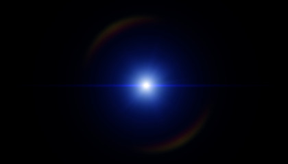 lens flares for photography and anamorphic lens flare
