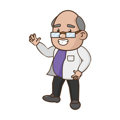 scientific professor character