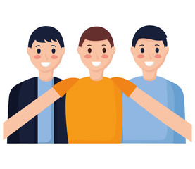 people taking selfie