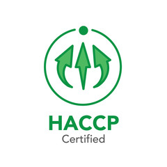 HACCP - Hazard Analysis Critical Control Points icon with award or checkmark