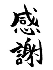 感謝 筆文字 毛筆 Wall Mural Wallpaper Murals Wallsheaven 浩輔 原田