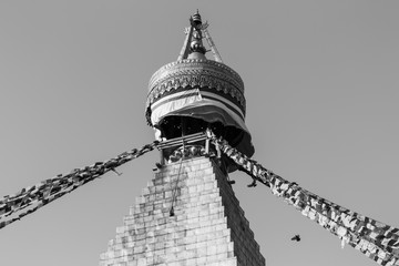 Boudhanath stupa in Nepal, Kathmandu
