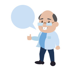 scientific professor character