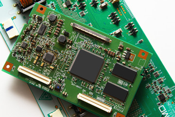 Television mother board background