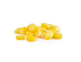 Fototapeta premium Corn on a white background