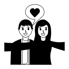 people taking selfie