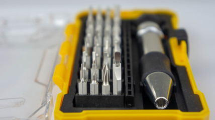 Fototapeta premium Screw driver tool kit