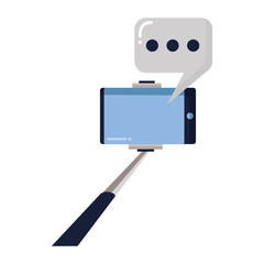 mobile taking selfie