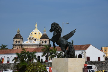 historical center of Cartagena de Indias, Colombia 