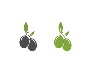 Fototapeta na wymiar olive logo template