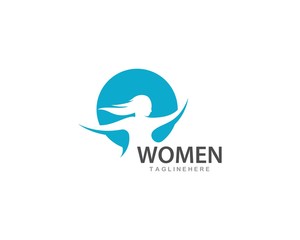 Beauty Woman logo vector