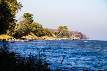 The beach at the Blommeskobbel near Mommark