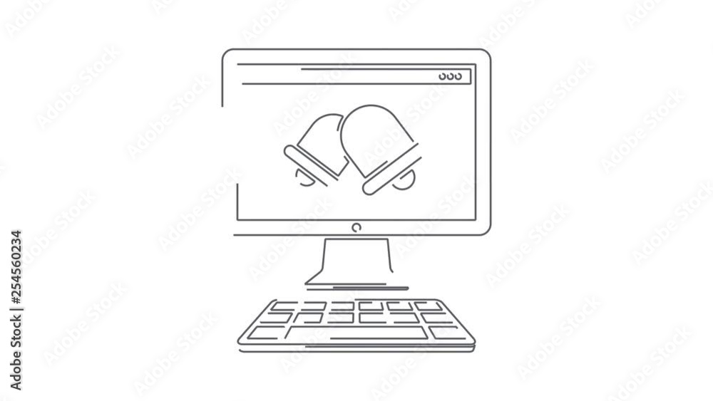 Poster bell alert computer application