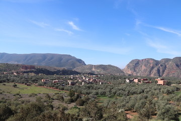 Fototapeta na wymiar marocco landscape