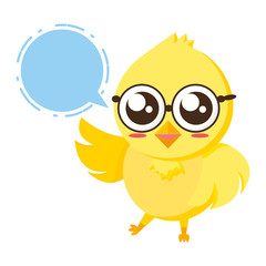 cute chick cartoon