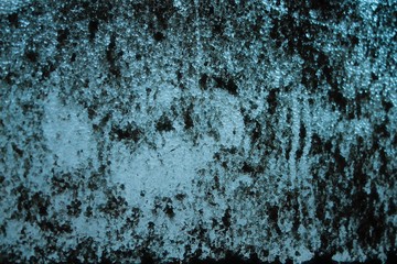 grunge old blue and black wall background