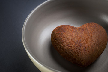 Corazon de chocolate