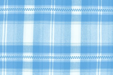 Texture cotton colored fabric in a cage. Background abstraction