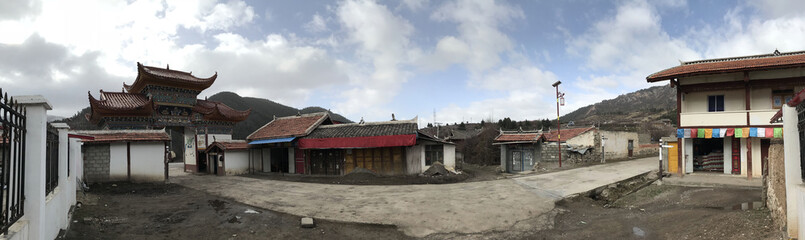 Ancient historical chinese building