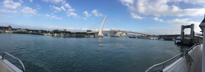 Tamsui Fisherman's Wharf Jetty Boats Taiwan