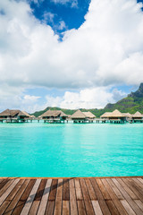 Bora Bora, French Polynesia (Tahiti) - obrazy, fototapety, plakaty