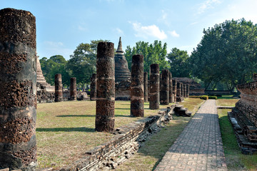 Sukhothai park in Thailand