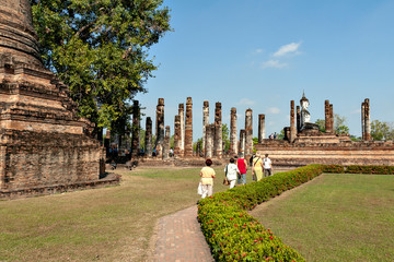 Naklejka premium Sukhothai park in Thailand