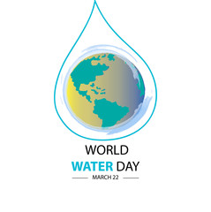  World Water Day. March 22