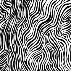 Brush grunge pattern. White and black vector. - 254573632