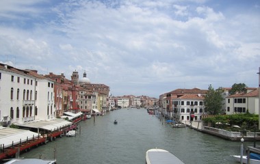 Fototapeta na wymiar Venetian canal in Italy