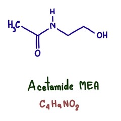 DescriptionAcetamide is an organic compound with the formula CH₃CONH₂. It is the simplest amide derived from acetic acid. It finds some use as a plasticizer and as an industrial solvent. Illustration