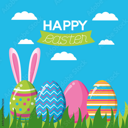 happy easter celebration