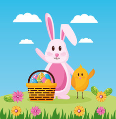 happy easter celebration