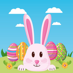 happy easter celebration