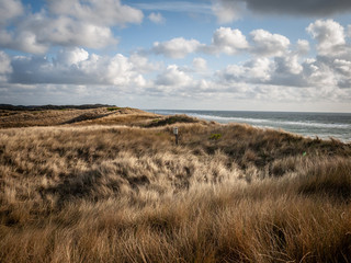 The German island of Sylt late in the summer