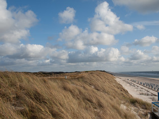 The German island of Sylt late in the summer