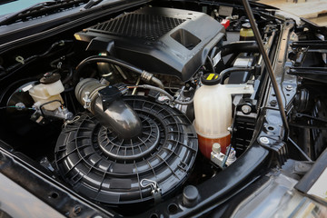 engine part of vehicle car