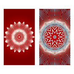 Beautiful Greeting Card For Festival Diwali. Background Vector Ilustration. Festival Celebration In India . Red silver color