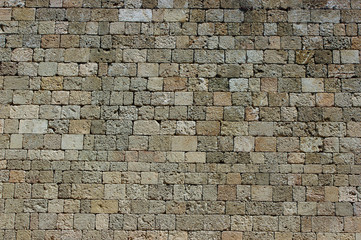 A stonework involved, a erosion, auxiliary view.