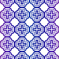 Modern geometric Seamless Pattern. Decorative Texture For Wallpaper, Invitation, Fabric. Vector Illustration. Purple Color.