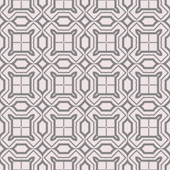 Seamless Geometric Modern Pattern. Art-Deco Geometric Background. Graphic Design. Vector Illustration. Beige color
