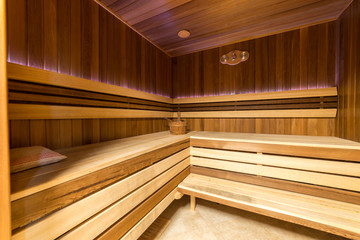 Steam room.