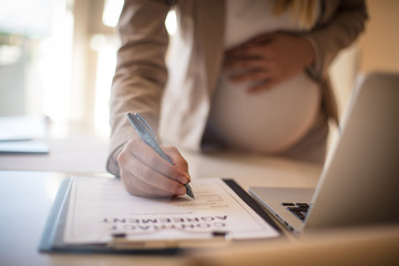 Complete all the jobs before the baby comes to the world.