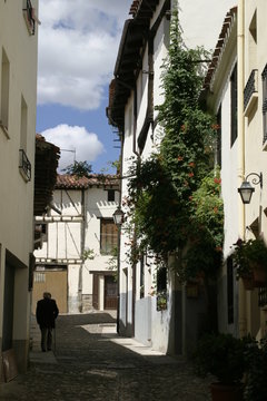 Covarrubias. Village of Burgos. Spain