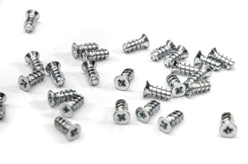 bolts on a white background