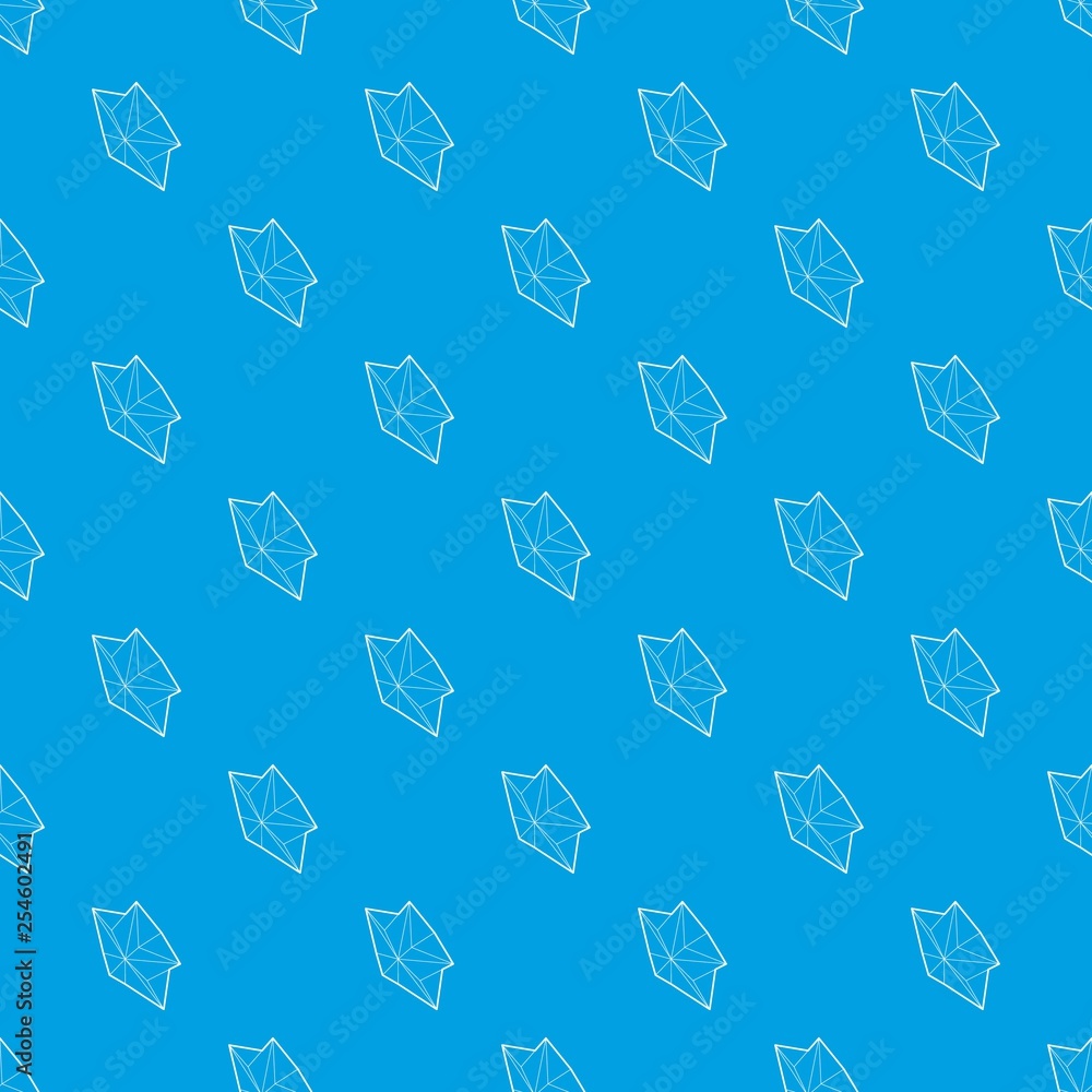 Poster star pattern vector seamless blue repeat for any use