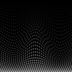 Dark Halftone Background