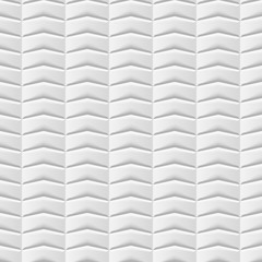 Seamless White Geometric Background