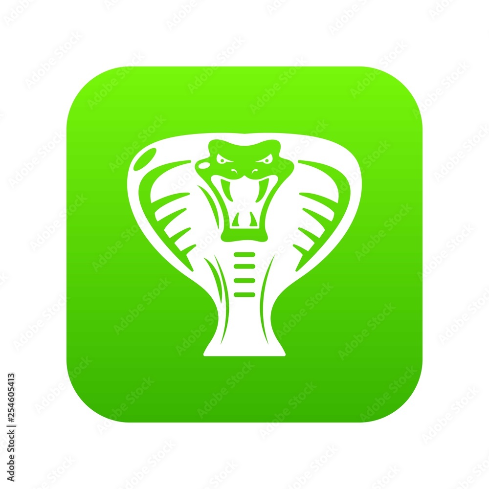 Aufkleber snake icon. simple illustration of snake vector icon for web