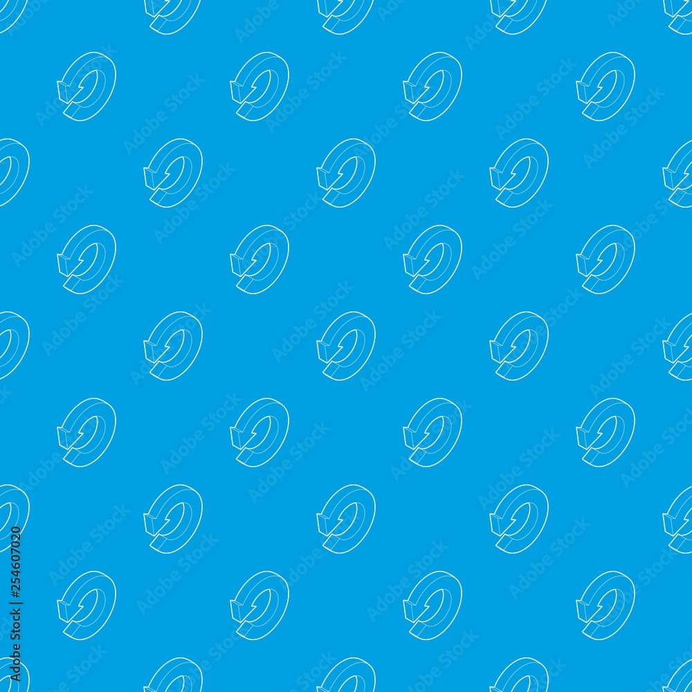 Poster update pattern vector seamless blue repeat for any use